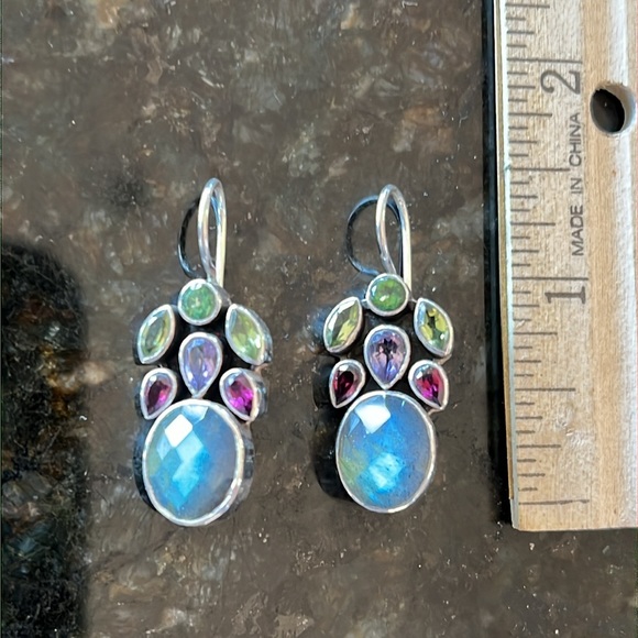 Nicky Butler elegant 925 Sterling earrings - Picture 3 of 3